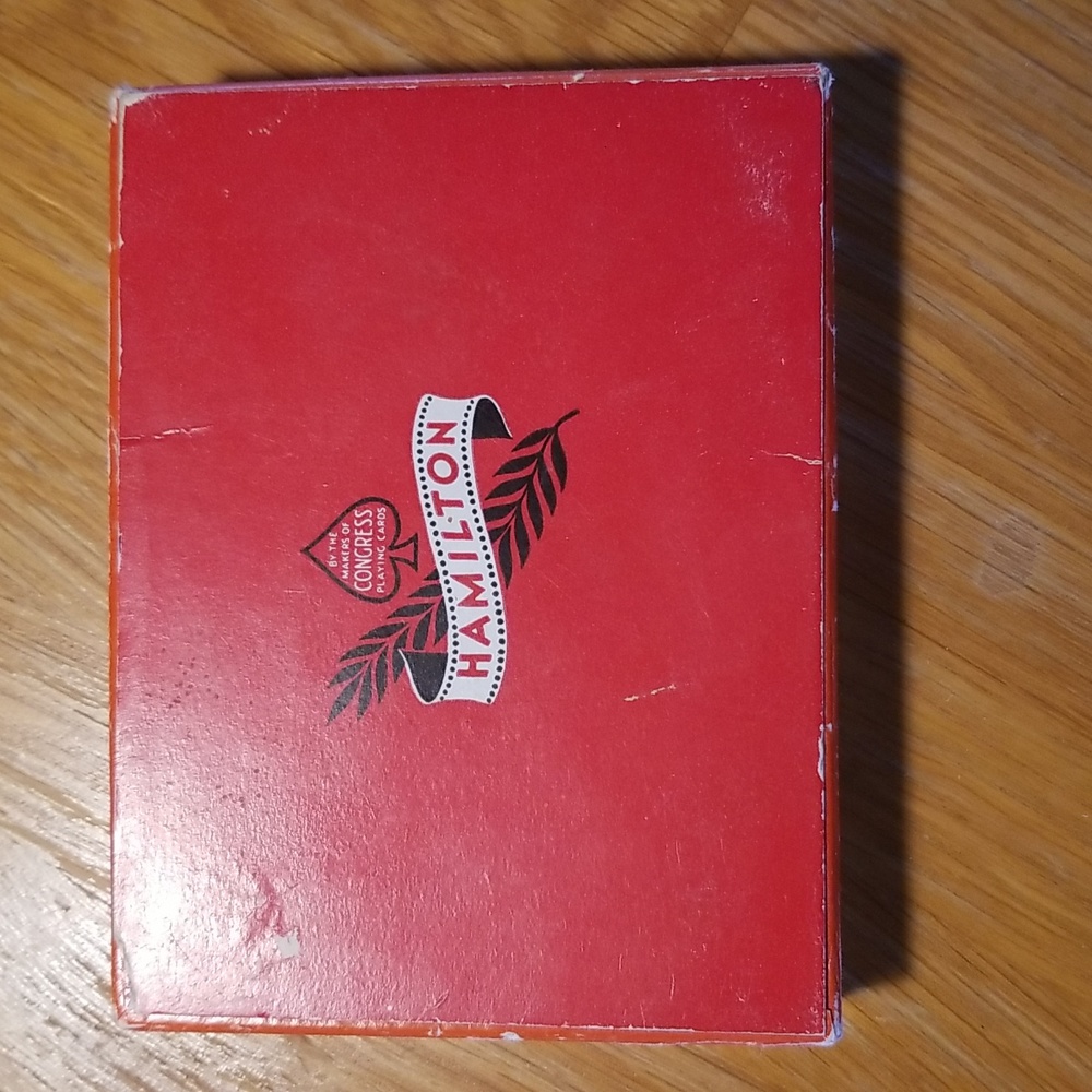 Vintage art deco playing cards. 2 FULL decks in original box.